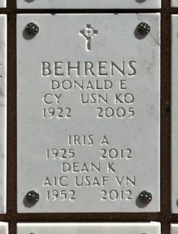 Donald E Behrens 