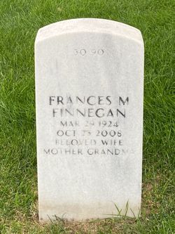 Frances Marie <I>Myers</I> Finnegan 