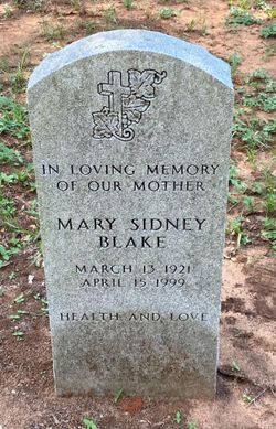 Mary Sidney <I>Allen</I> Blake 