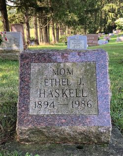 Ethel Califernia <I>Jackson</I> Haskell 