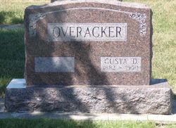 Gusta Dorothy <I>Becker</I> Overacker 