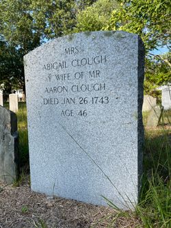 Abigail <I>Moulton</I> Clough 