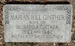 Marian Louise <I>Hill</I> Ginther 