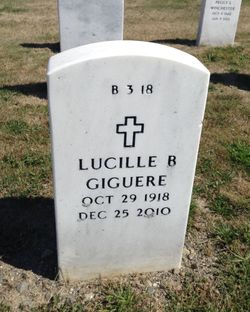 Lucille Blanche “Lucy” <I>Giroux</I> Giguere 