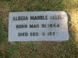 Albina <I>Marble</I> Allen 
