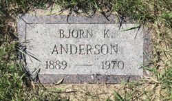 Bjorn Kristinn “Barney” <I>Bjornsson</I> Anderson 