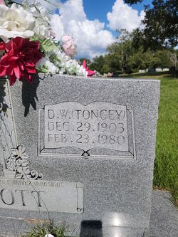 D W “Toncey” Elliott 