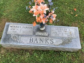 Shirley J <I>Stone</I> Banks 