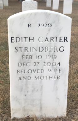 Edith Carter Strindberg 