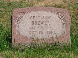 Gertrude Brewer 