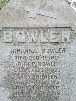 Mary J. <I>Garvey</I> Bowler 