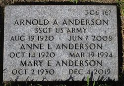 Arnold A Anderson 