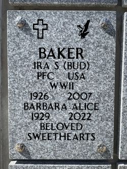 Ira Sidney “Bud” Baker 