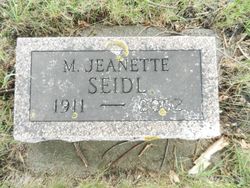 M. Jeanette <I>Johnson</I> Seidl 