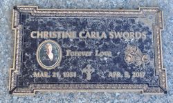 Christine Carla <I>Anderson</I> Swords 