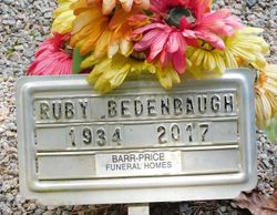 Ruby Lee <I>Earhart</I> Bedenbaugh 