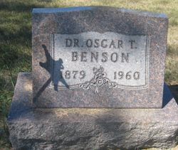 Dr Oscar Theodore Benson 