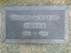 Genevieve Lloyd-Jones Merriam 
