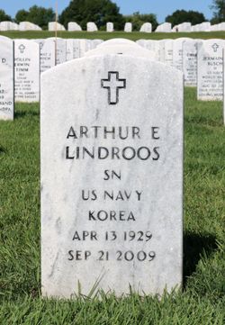 Arthur E Lindroos 