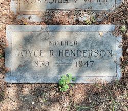 Joyce Rose <I>Bobo</I> Henderson 