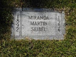 Miranda <I>Martin</I> Seibel 