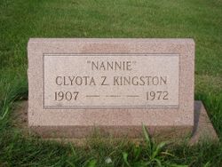 Clyota Zona “Nannie” <I>McClellan</I> Kingston 