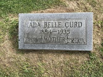 Ada Belle <I>Boyd</I> Curd 