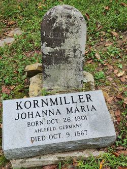 Johanna Maria “Mary” Kornmiller 