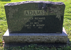 Emily Margaret <I>Bishop</I> Adams 