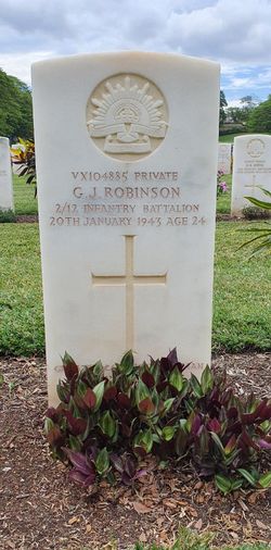 Private George Johnson Robinson 