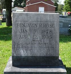 Benjamin R Rose 