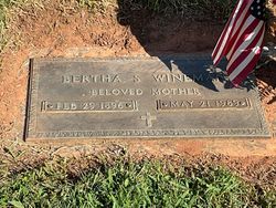 Bertha Emma <I>Stephens</I> Whitener Wineman 