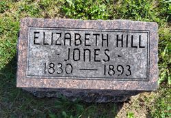 Elizabeth “Betsy” <I>Hill</I> Hampton, Jones, Parker 
