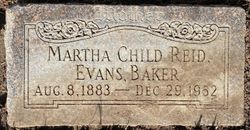 Martha Louisa <I>Child</I> Baker 