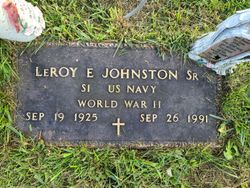 Leroy E “Scotty” Johnston Sr.