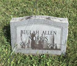 Beulah Irene <I>Allen</I> Norris 