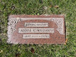 Aloise C. <I>Blockley</I> Williams 