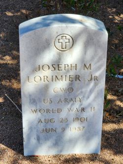 Joseph M Lorimier Jr.