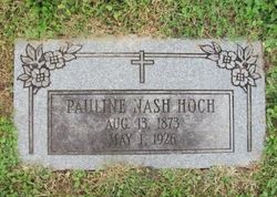 Pauline <I>Nash</I> Hoch 