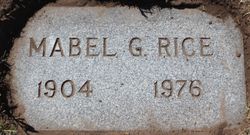 Mabel G. <I>Winner</I> Rice 