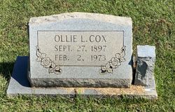 Ollie L Cox 