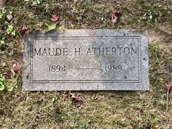 Maude <I>Hunnewell</I> Atherton 