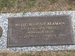 William Blount “Billie” Beaman 