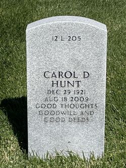 Carol Doris <I>Bower</I> Hunt 