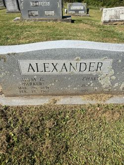Julia Glazener <I>Alexander</I> Parker 