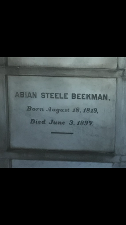 Abby Ann Steele <I>Milledoler</I> Beekman 