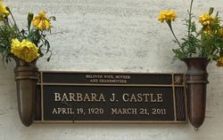 Barbara Jane <I>Rosenbaum</I> Castle 