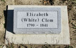 Elizabeth <I>White</I> Clem 