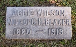 Abbie W. Blaker 