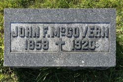 John F McGovern 